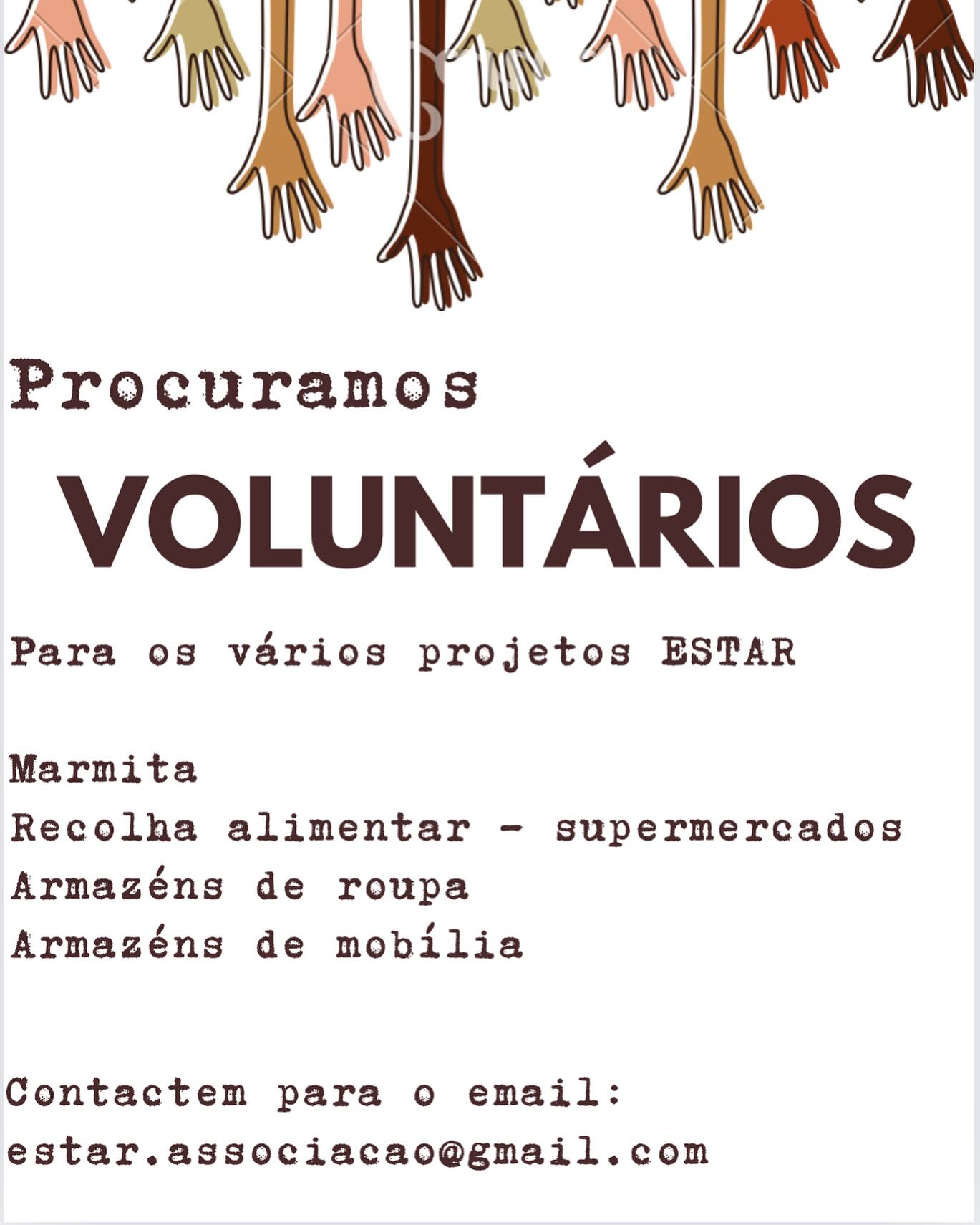 Procuramos Voluntários