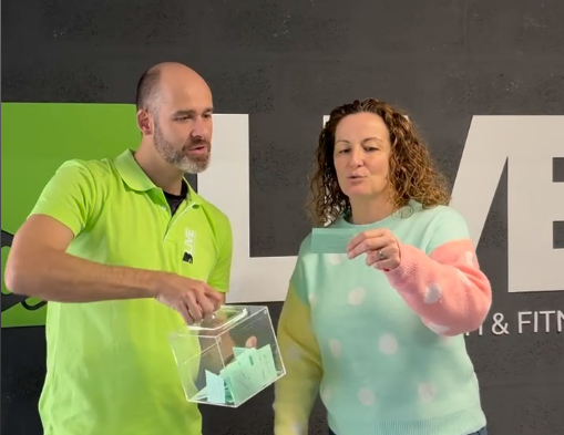 Campanha B-LIVE Fitness