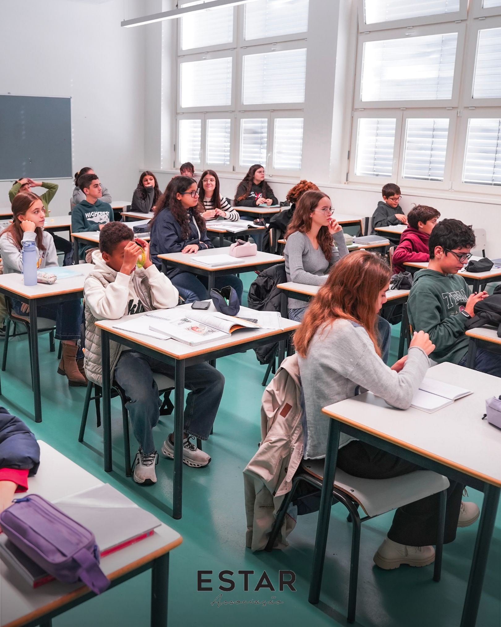 ESTAR: Aula de Cidadania no Liceu Diogo Gouveia