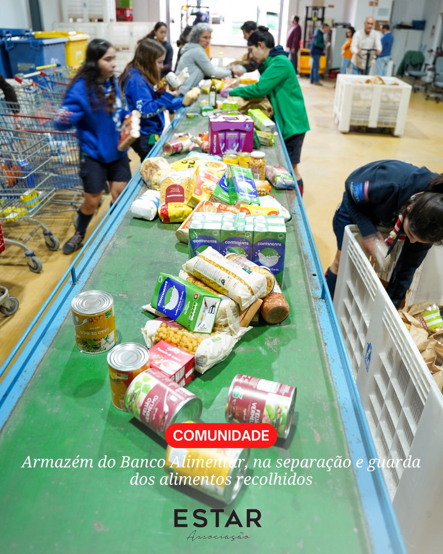 ESTAR: Com o Banco Alimentar