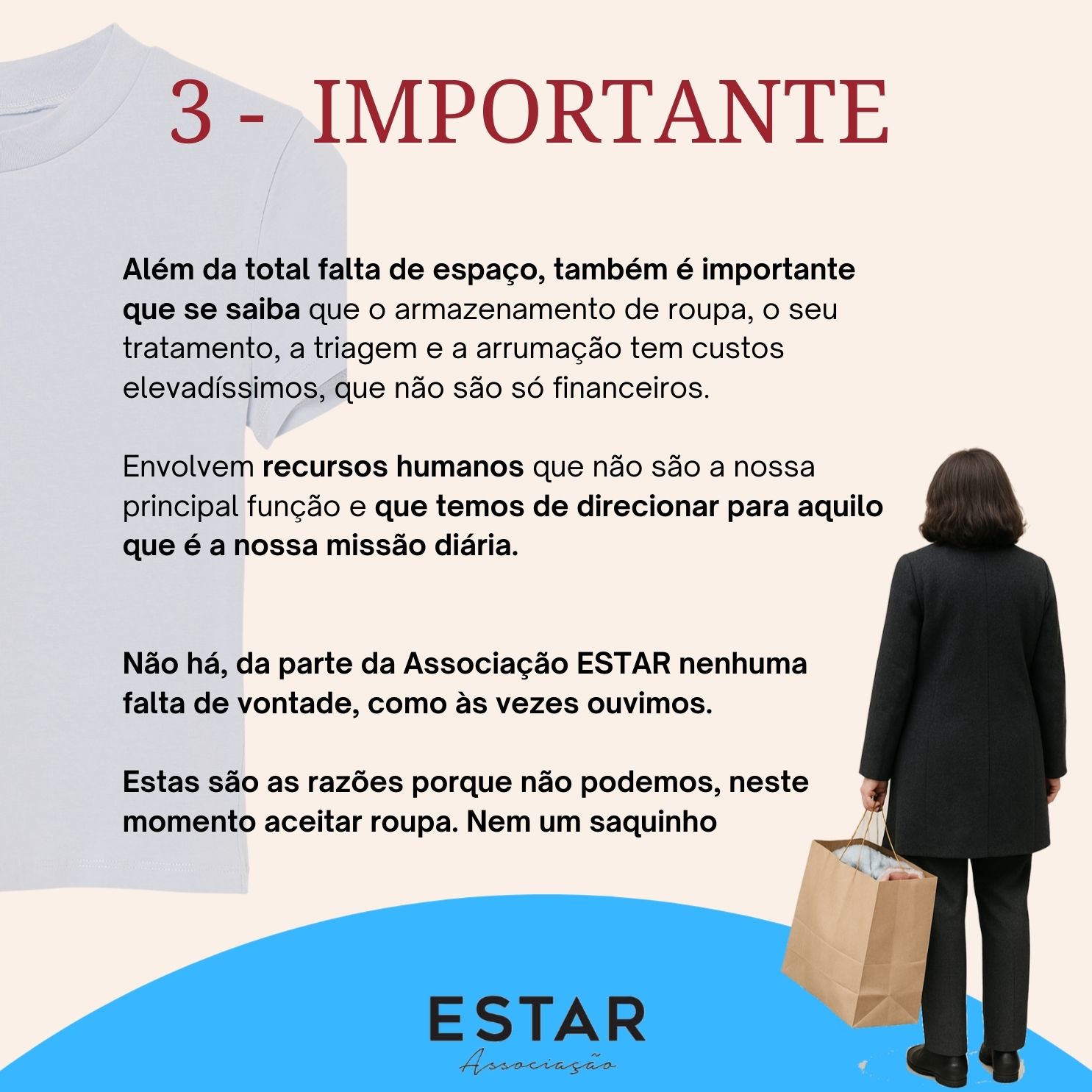 ESTAR: É só um saquinho...