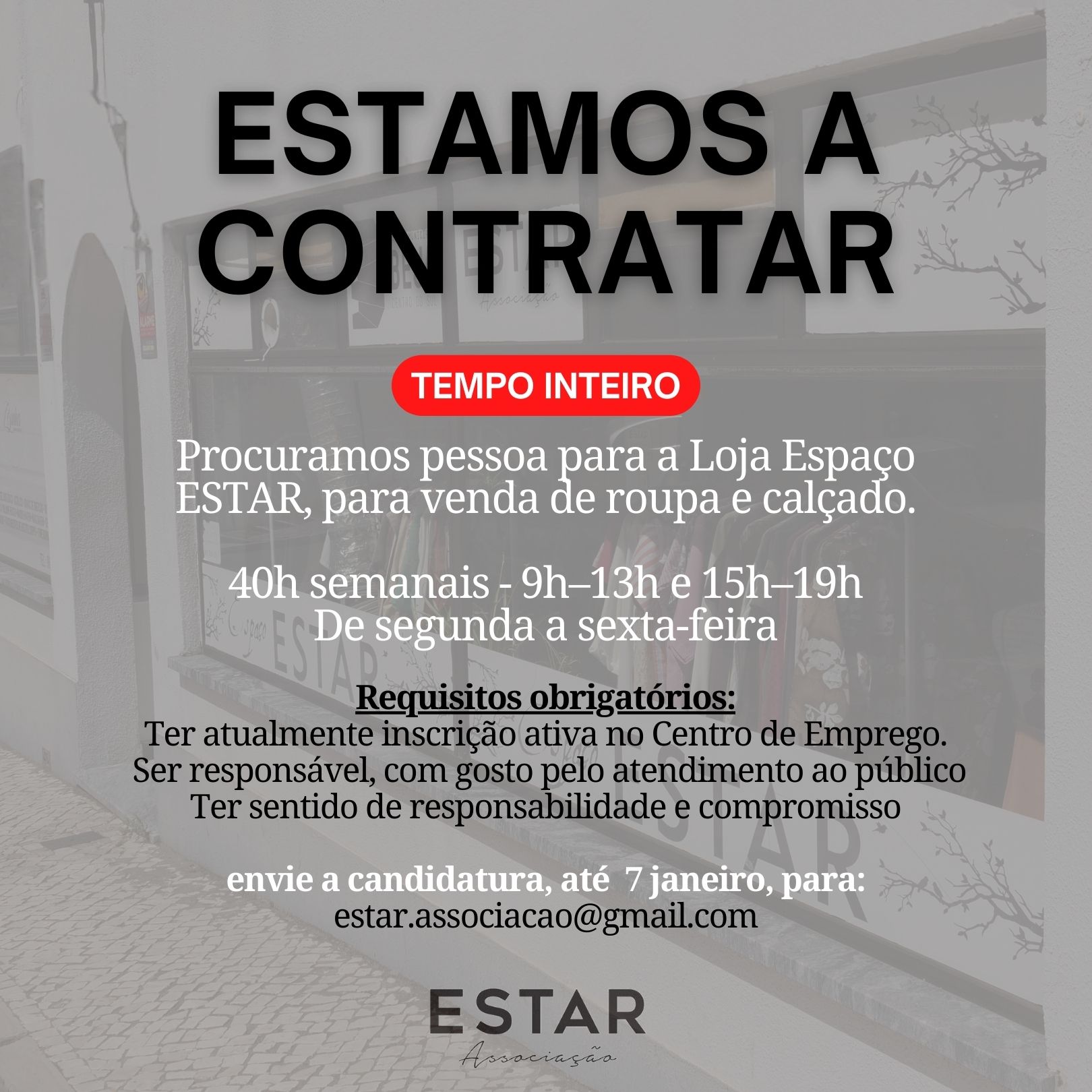ESTAR: Estamos a Contratar