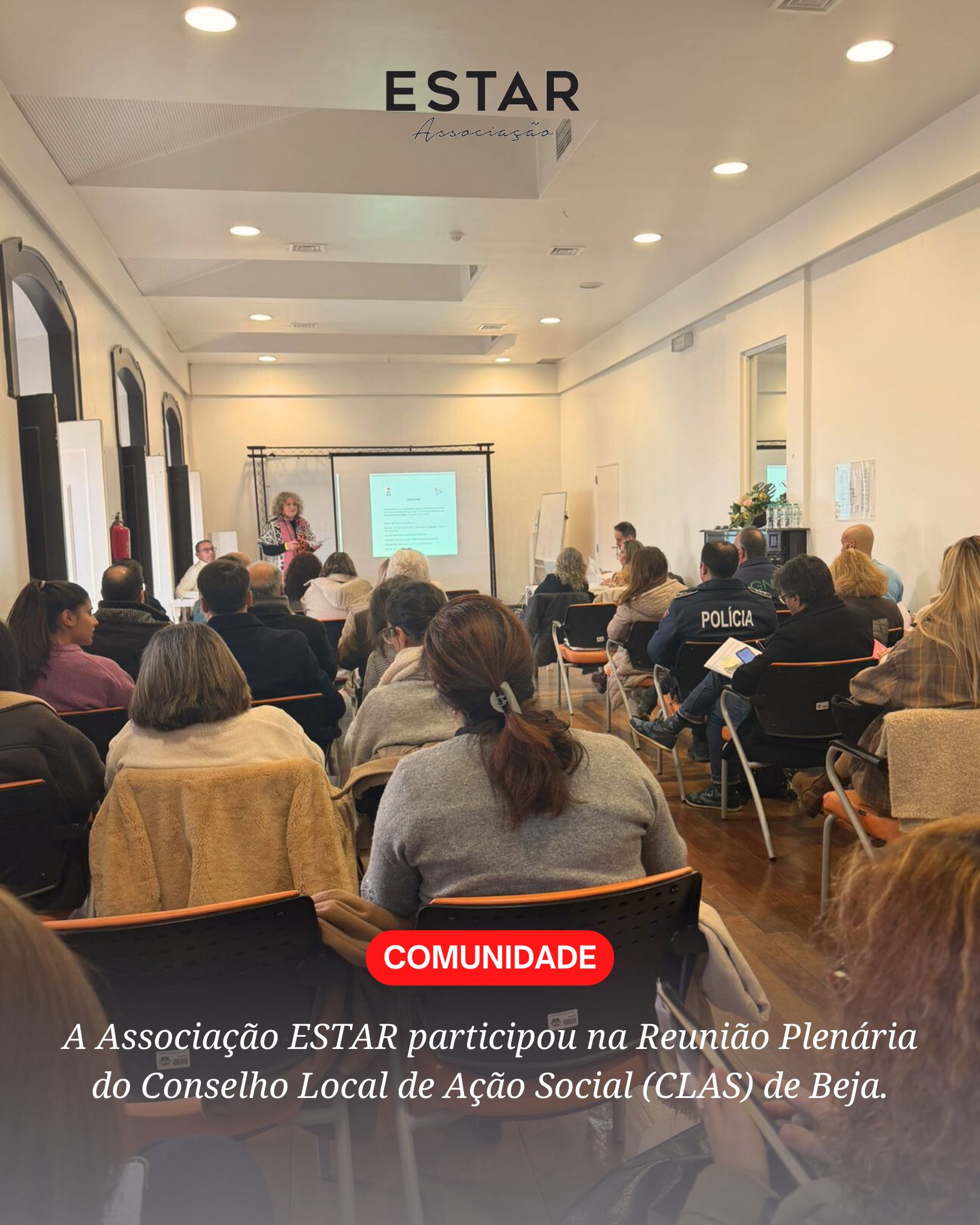 ESTAR: Reunião Plenária do Conselho Local de Ação Social de Beja