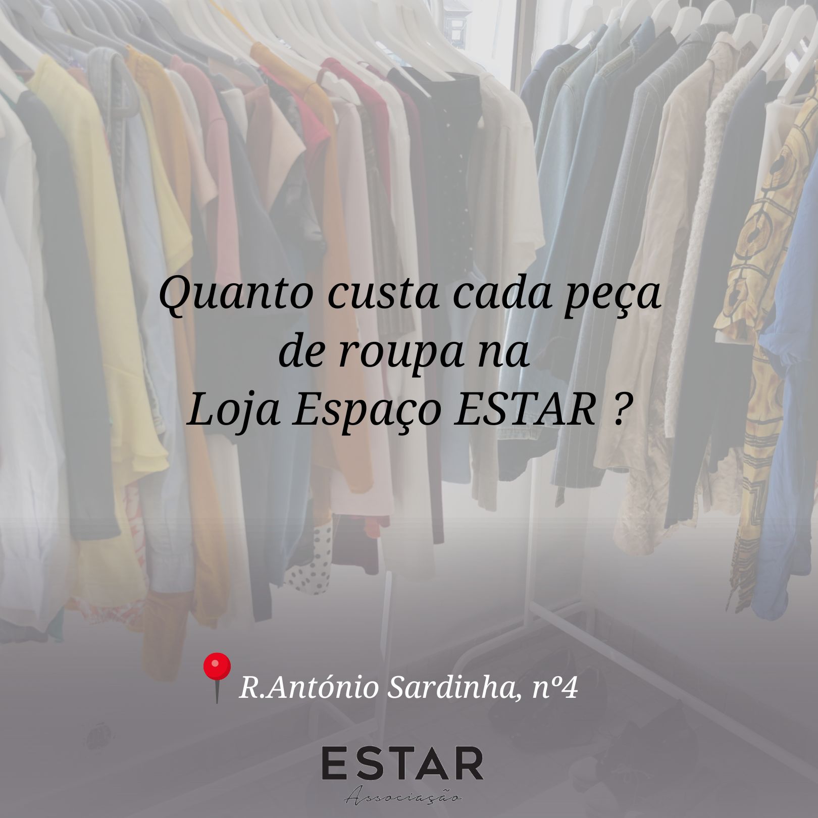 ESTAR: Quanto custa cada peça de roupa na Loja Espaço ESTAR?
