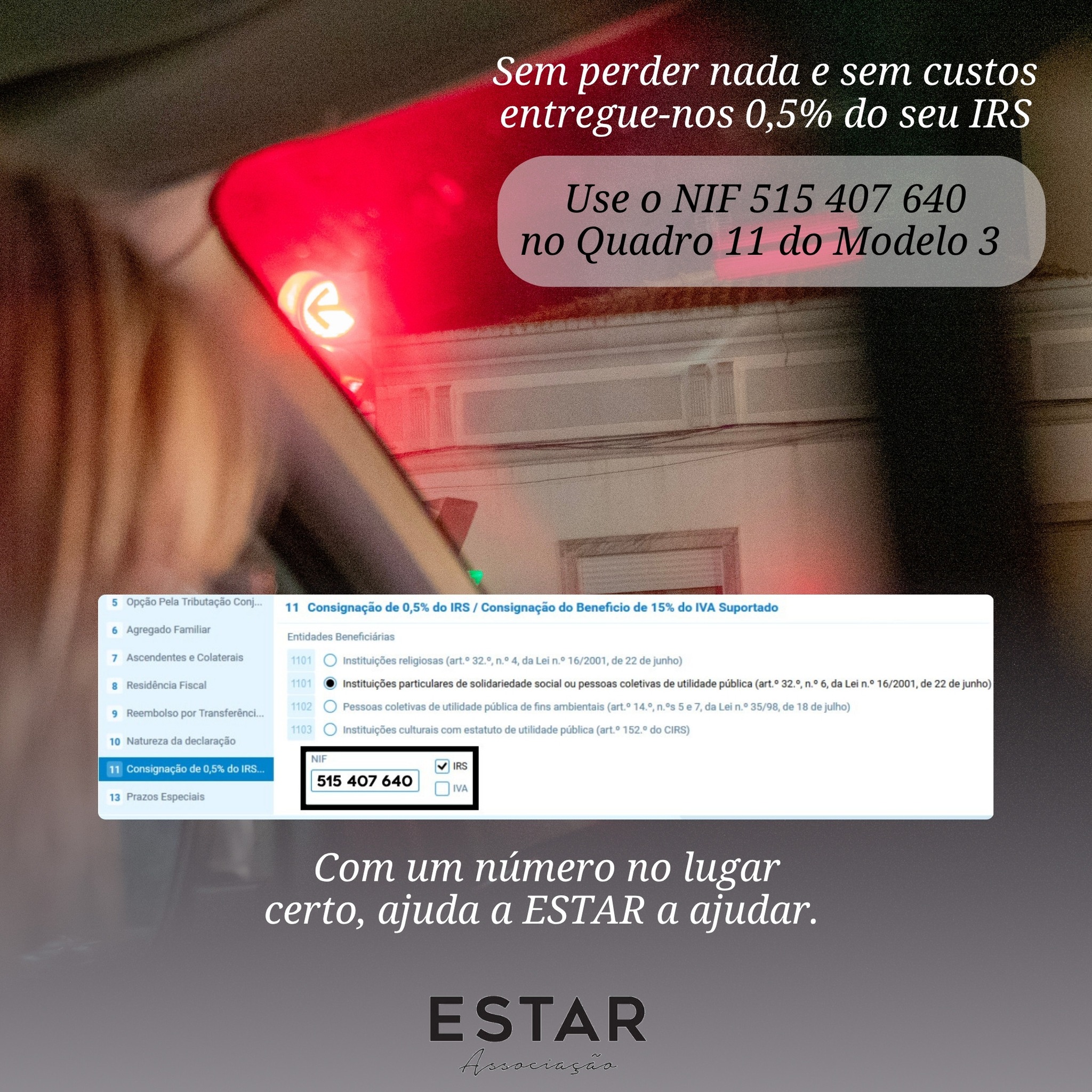 ESTAR: Um Pequeno Contributo (IRS)