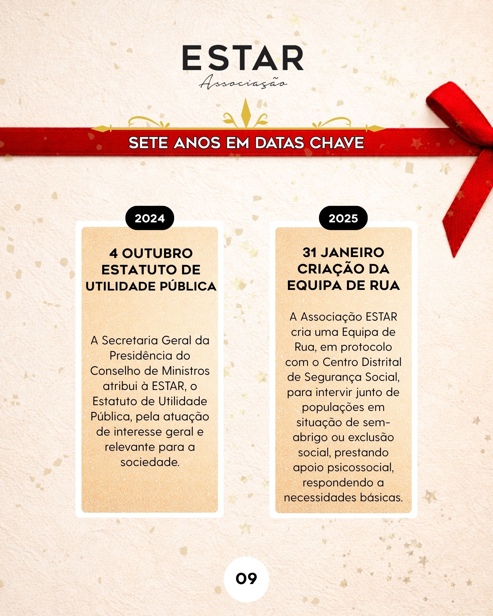 ESTAR: Momentos da Nossa História XIX