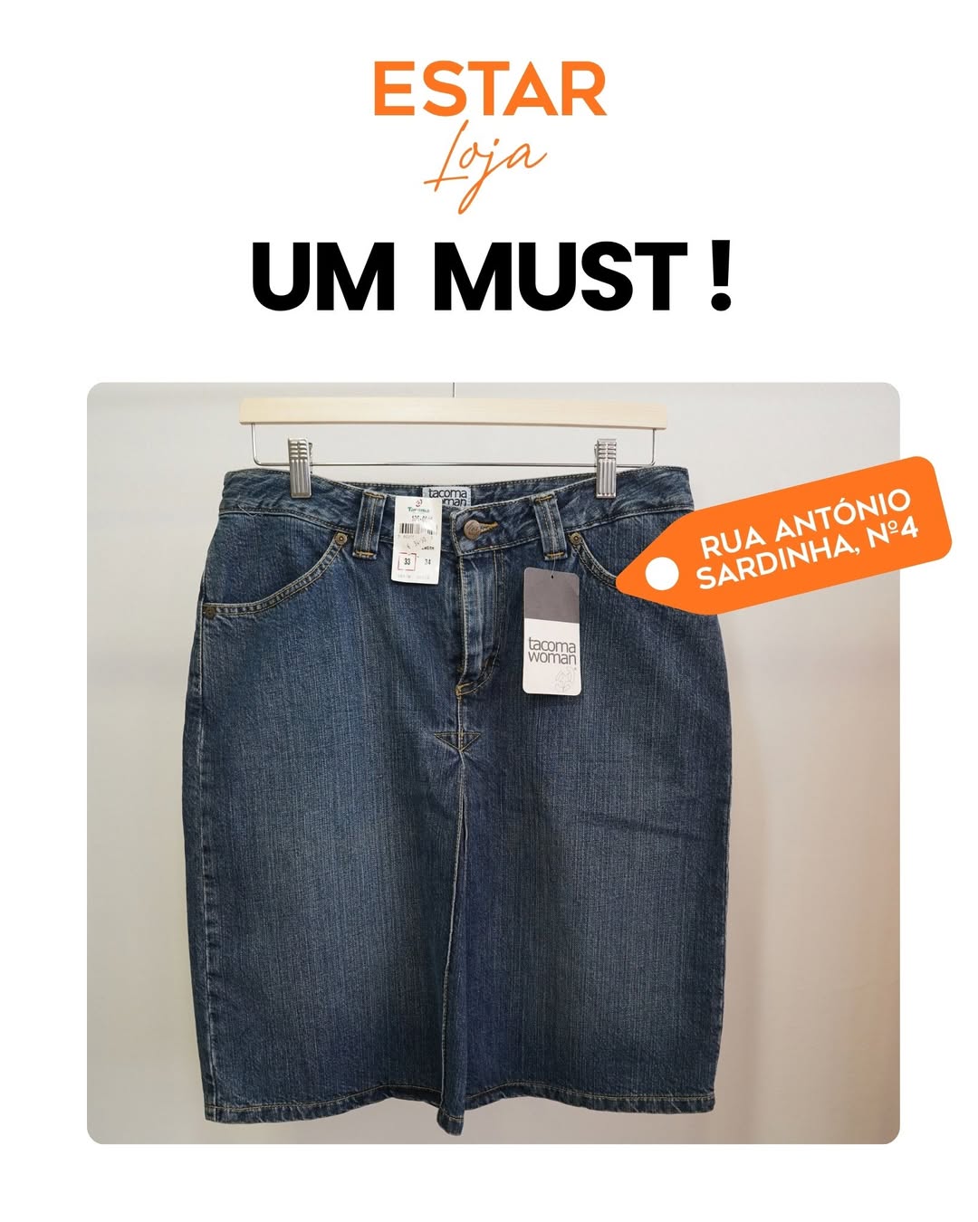 ESTAR: Loja com Peças de Roupa que se Renovam