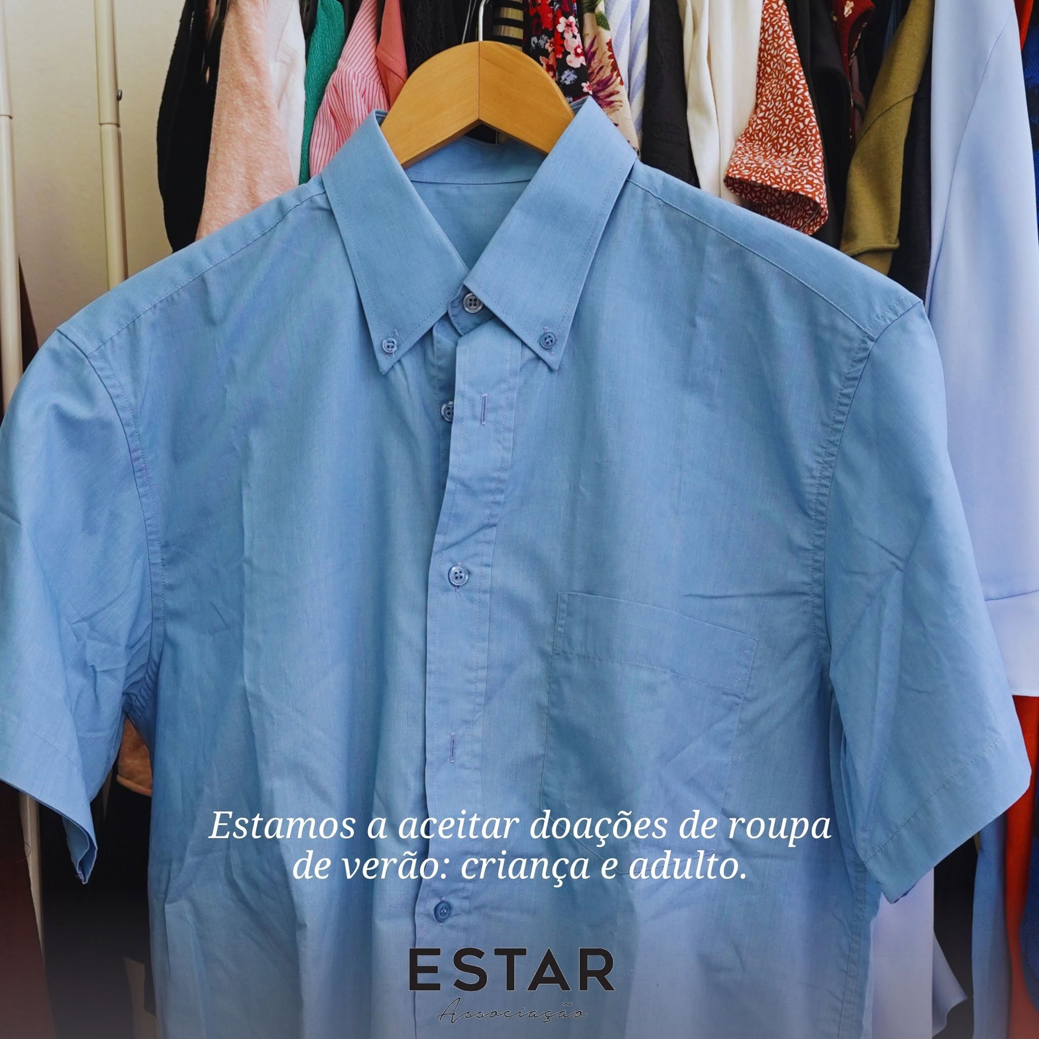 ESTAR: Doação de Roupa de Verão