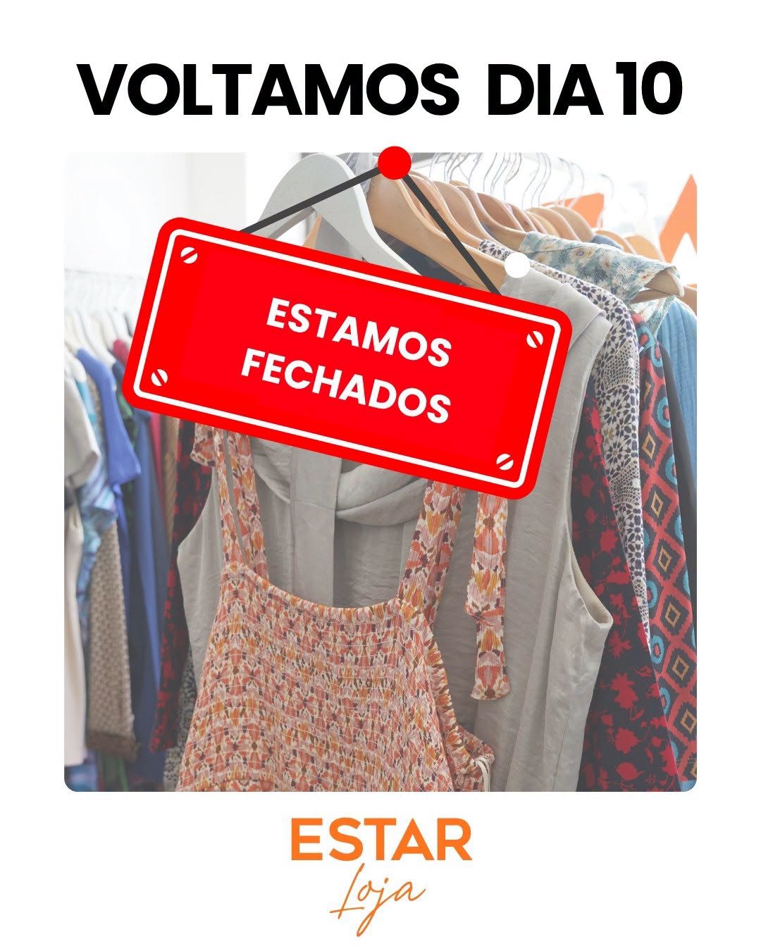 ESTAR: Loja ESTAR Temporariamente Fechada